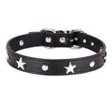 S/M/L Star Studded Pet Dog Collar Leather Puppy Collars for Small Medium Dogs Cat Neck Strap Pet Supplies Chihuahua Collars