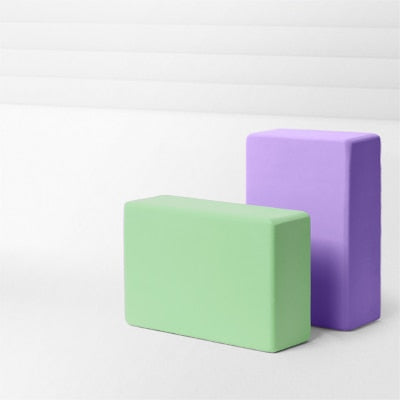Yoga Blocks Pilates Cubes Bricks Bolster Pillow Cubes Sport Yoga Supplies Workout Home Exercise Bodybuilding Equipment EVA