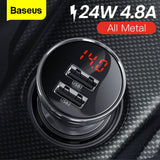 Dual USB Car Charger 24W Fast Car Charger