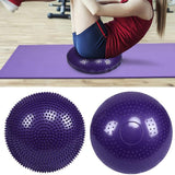Yoga Balls Massage Pad Inflatable Stability Wobble Balance Disc Cushion Mat Fitness Exercise Training ball