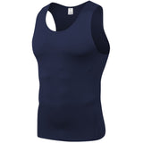 Men Compression Running Vest Shirt