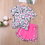 Humor Bear Baby Girl Clothes Fashion Clothing Sets