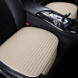 Car seat cover front/rear flax seat