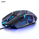 Gaming Mouse Wired Mute Mouse Gamer