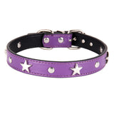 S/M/L Star Studded Pet Dog Collar Leather Puppy Collars for Small Medium Dogs Cat Neck Strap Pet Supplies Chihuahua Collars