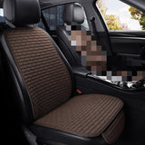 Car seat cover front/rear flax seat