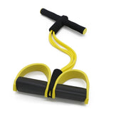 Resistance Bands 4 tube pedal fitness rope Latex Pedal Exerciser Sit-up Pull Rope Expander Elastic Bands Yoga equipment
