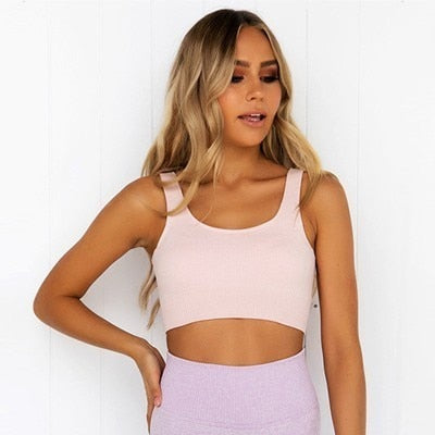 Women Push Up Seamless Sports Bra