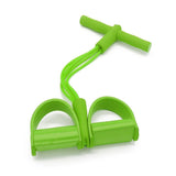 Resistance Bands 4 tube pedal fitness rope Latex Pedal Exerciser Sit-up Pull Rope Expander Elastic Bands Yoga equipment
