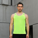 Men Running Vest Summer Mesh Tank Top