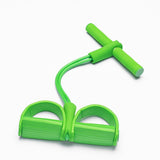 Resistance Bands 4 tube pedal fitness rope Latex Pedal Exerciser Sit-up Pull Rope Expander Elastic Bands Yoga equipment