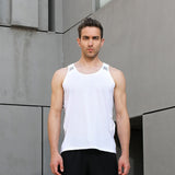 Men Running Vest Summer Mesh Tank Top