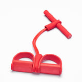 Resistance Bands 4 tube pedal fitness rope Latex Pedal Exerciser Sit-up Pull Rope Expander Elastic Bands Yoga equipment