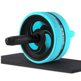 New 2 in 1 Ab Roller&amp;Jump Rope No Noise Abdominal Wheel Ab Roller with Mat For Arm Waist Leg Exercise Gym Fitness Equipment