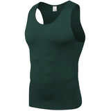 Men Compression Running Vest Shirt