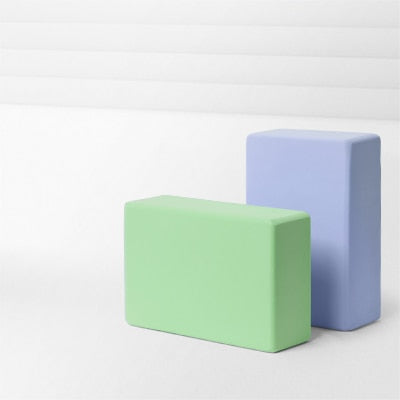 Yoga Blocks Pilates Cubes Bricks Bolster Pillow Cubes Sport Yoga Supplies Workout Home Exercise Bodybuilding Equipment EVA