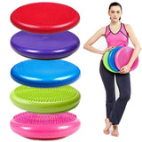 Yoga Balls Massage Pad Inflatable Stability Wobble Balance Disc Cushion Mat Fitness Exercise Training ball