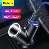 3.4A Car Charger Dual USB Car Charger