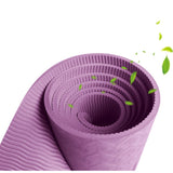 6MM density TPE Yoga Mat Exercise Pad Non-slip Folding Gym Fitness Pilates Supplies Non-skid Floor Play Mat