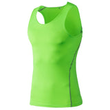 Men Compression Running Vest Shirt