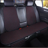 Car seat cover front/rear flax seat