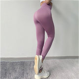 High Waist Seamless Push Up Yoga Leggings