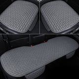 Car seat cover front/rear flax seat