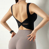 Sexy Back Stretchy  Gym Yoga Sports Bras Women Push Up breathable Fitness Workout Bras Athletic Sport Brassiere Crop Top