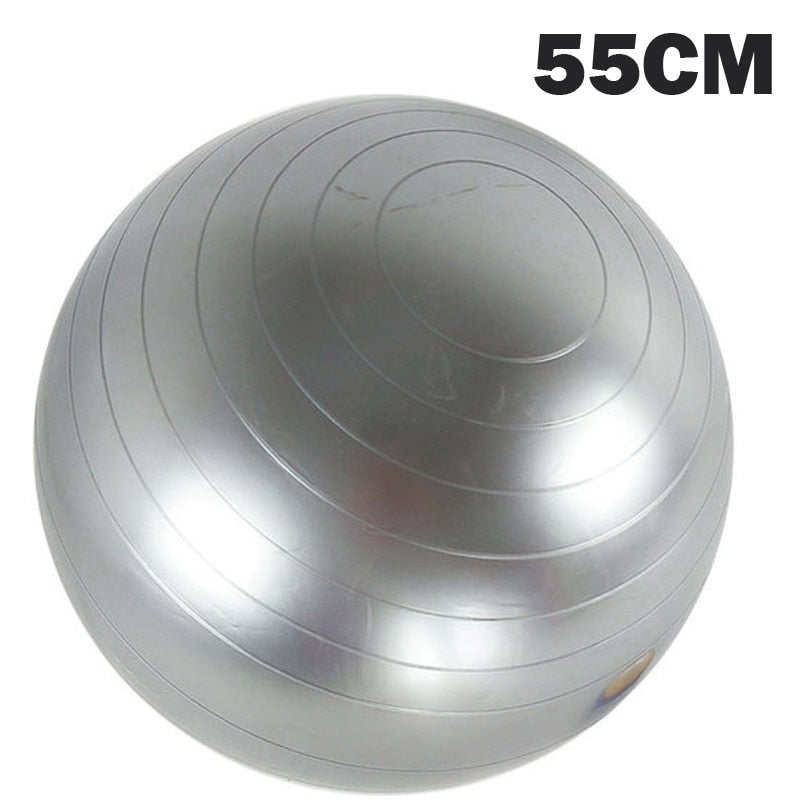 Yoga Balls Pilates Fitness Gym Balance Fitball Exercise Workout Ball 45/55/65/75/85CM