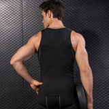 Men Compression Running Vest Shirt