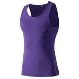 Men Compression Running Vest Shirt
