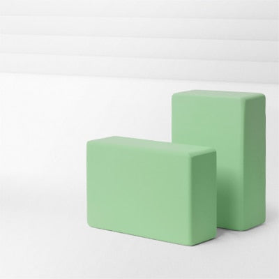 Yoga Blocks Pilates Cubes Bricks Bolster Pillow Cubes Sport Yoga Supplies Workout Home Exercise Bodybuilding Equipment EVA