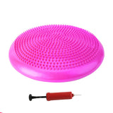 Yoga Balls Massage Pad Inflatable Stability Wobble Balance Disc Cushion Mat Fitness Exercise Training ball