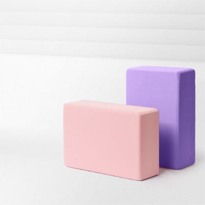 Yoga Blocks Pilates Cubes Bricks Bolster Pillow Cubes Sport Yoga Supplies Workout Home Exercise Bodybuilding Equipment EVA