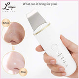 Ultrasonic Skin Scrubber Facial Cavitation Peeling Cleansing Scraper