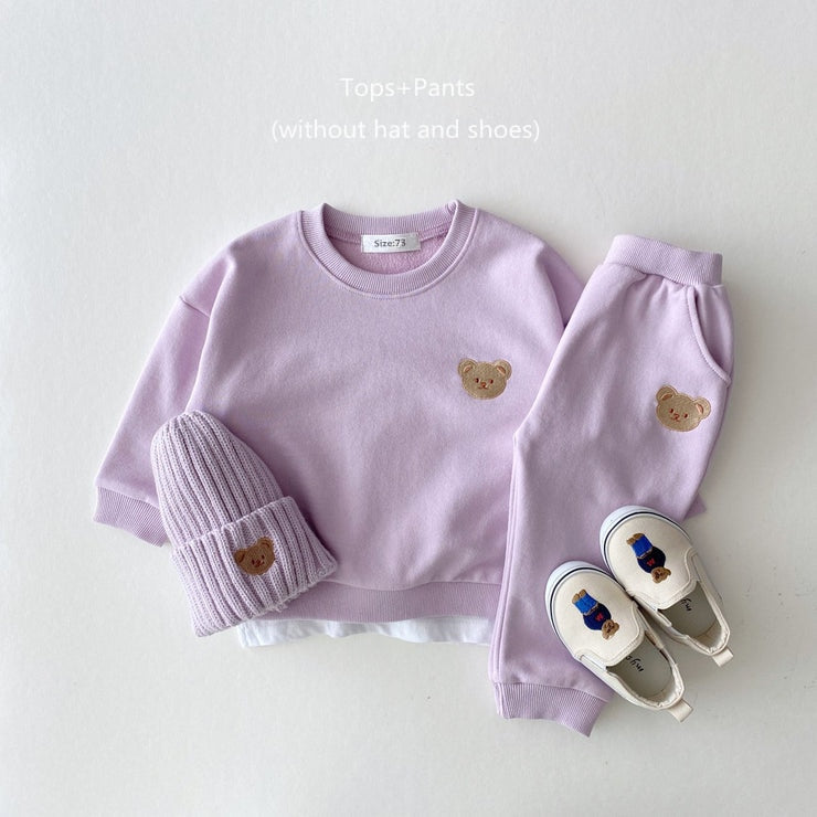 Fashion Toddler Baby Boys Girl Fall Clothes Sets