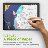 Paper Like Screen Protector Film Matte PET Painting Write For iPad 2018 9.7 Air 2 3 4 10.5 2020 Pro 11 10.2 7th Gen Mini 4 5