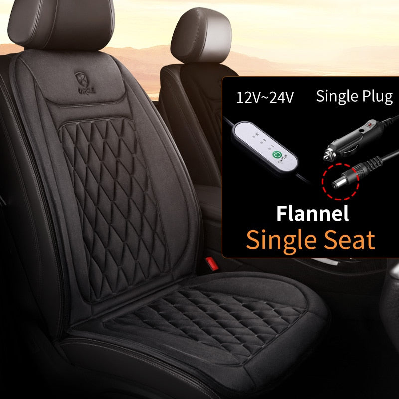 12-24v Heated Car Seat Cover