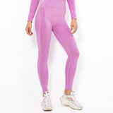 High Waist Seamless Yoga Leggings Sport Women Fitness Yoga Pants Solid  Elastic Push Up Leggings Women Workout Tight Sports Pant