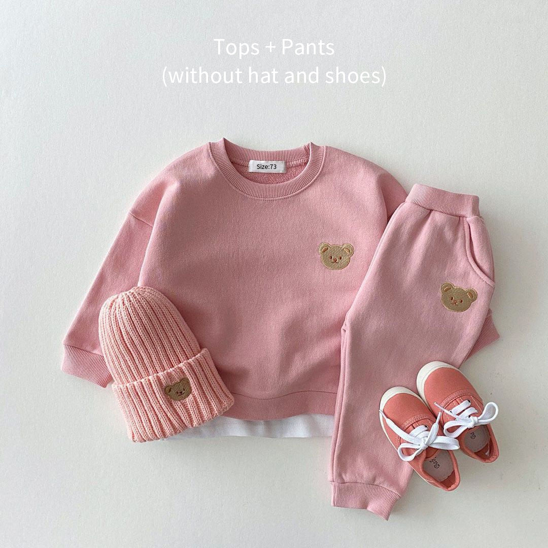 Fashion Toddler Baby Boys Girl Fall Clothes Sets
