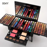 Makeup Case with Mirror Eye Shadow Palette Maquillage Make Up Kit