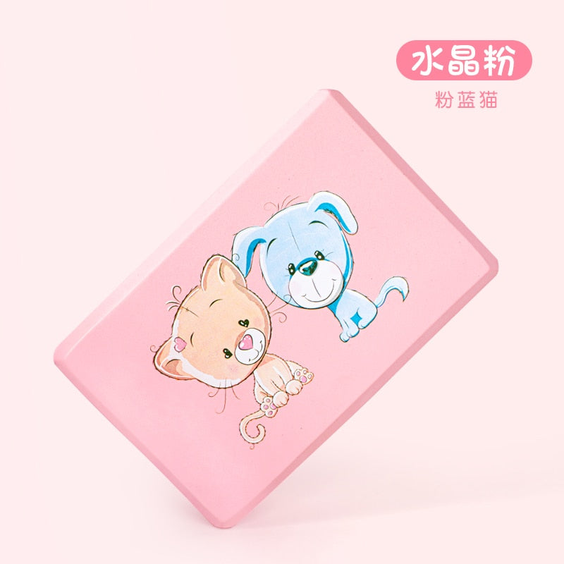 Yoga Blocks Pilates Cubes Bricks Bolster Pillow Cubes Sport Yoga Supplies Workout Home Exercise Bodybuilding Equipment EVA