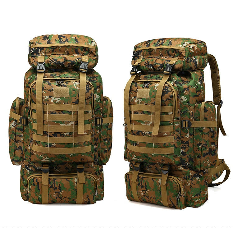 Waterproof Molle Camo Tactical Backpack