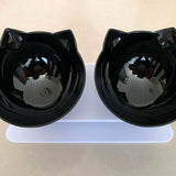 Non-Slip Double Cat Bowl Dog Bowl With Stand Pet Feeding Cat Water Bowl For Cats Food Pet Bowls For Dogs Feeder Product Supplies
