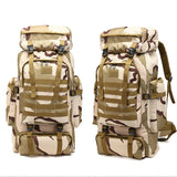 Waterproof Molle Camo Tactical Backpack