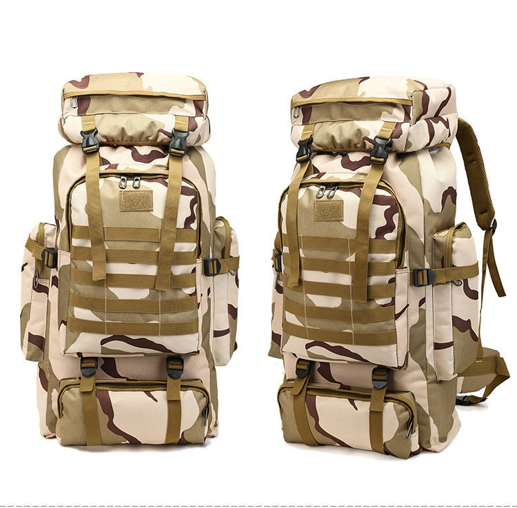 Waterproof Molle Camo Tactical Backpack