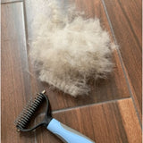 Pets Fur Knot Cutter Dog Grooming Shedding Tools Pet Cat Hair Removal Comb Brush Double Sided Pet Products Comb for Cats