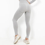 High Waist Seamless Yoga Leggings Sport Women Fitness Yoga Pants Solid  Elastic Push Up Leggings Women Workout Tight Sports Pant