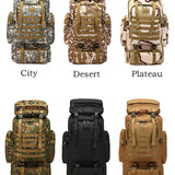 Waterproof Molle Camo Tactical Backpack