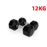 1-20Kg Rubber Hex Gym Weight Set CANNON fitness fitness fitness fitness Bodybuilding Dumbbell